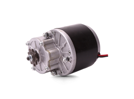 MY1016Z3 Gear Reduction Electric Motor 24 Volt 350 Watt Electric Motor with 9T Sprocket